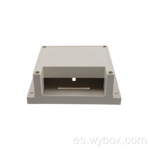 Caja electrónica de carril din caja de caja eléctrica de plástico bloque de terminales de carril din PIC310 caja de control industrial 115 * 93 * 42 mm